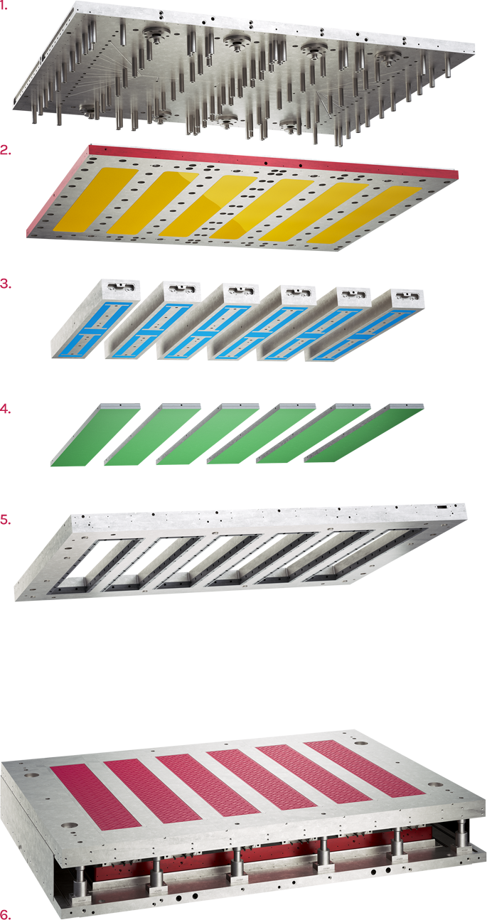 Giove technical exploded view