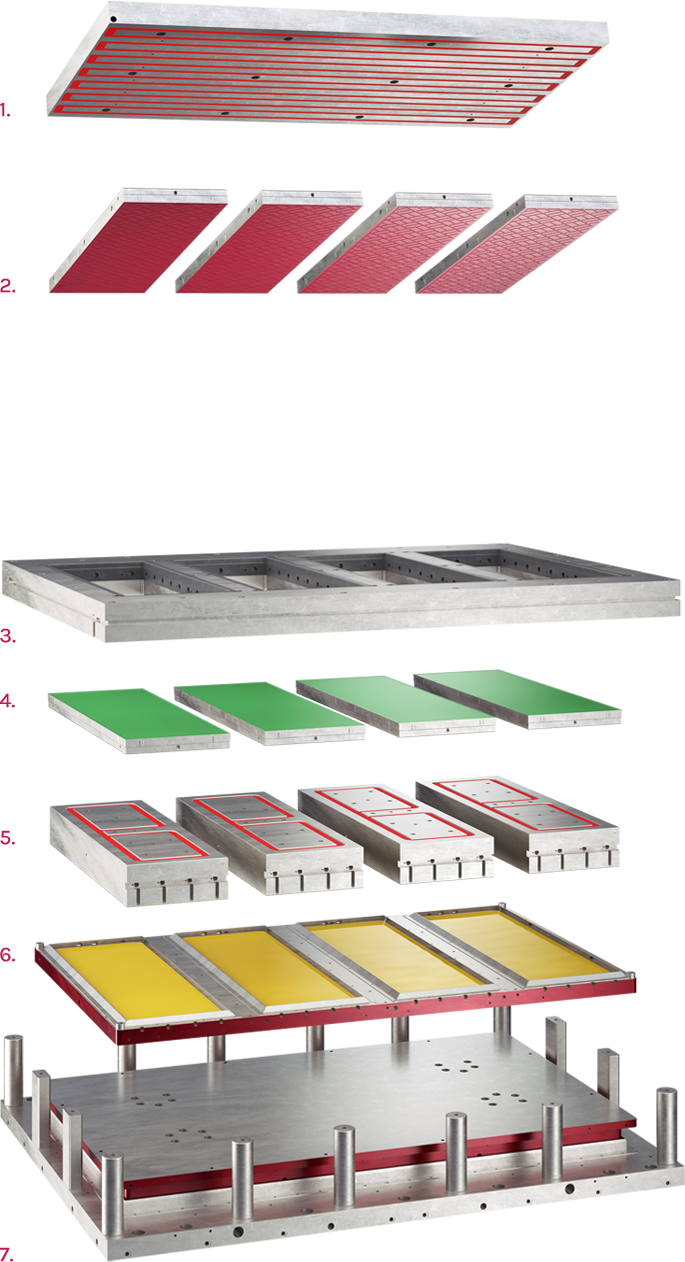 Marte technical exploded view