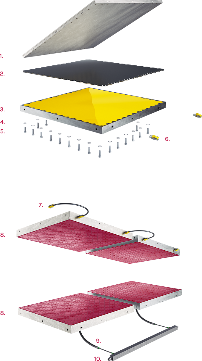 T-LAP PUNCH technical exploded view